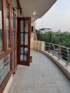 Balcony Image of 1800 Sq.ft 3 BHK Builder Floor for rent in Sector 46 Noida for Rs. 40000