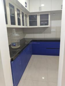 Kitchen Image of 1450 Sq.ft 3 BHK Apartment / Flat for rent in TVS Emerald Peninsula, Manapakkam Chennai for Rs. 50000