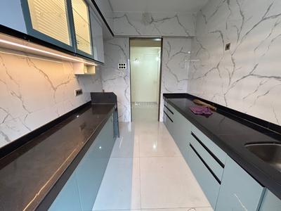 Kitchen Image of 1120 Sq.ft 2 BHK Apartment / Flat for rent in Spendor Visava Co Op Hsg Society Proposed, Dombivli West Thane for Rs. 25000