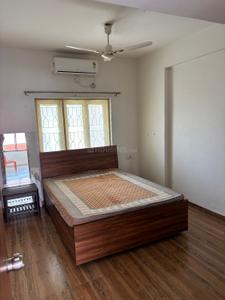 Bedroom Image of 1500 Sq.ft 1.5 BHK Apartment / Flat for rent in Race Course Vadodara for Rs. 30000