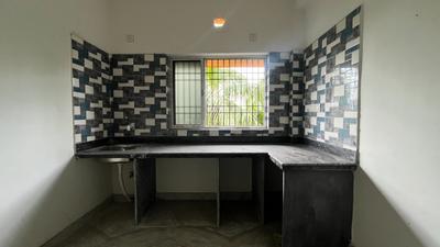 Kitchen Image of 743 Sq.ft 2 BHK Apartment / Flat for sale in Boral Kolkata for Rs. 2450000