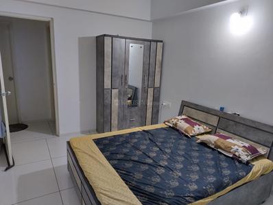 Bedroom Image of 1702 Sq.ft 3 BHK Apartment / Flat for rent in Vandemataram Mahadev Lily, Maninagar Ahmedabad for Rs. 25000