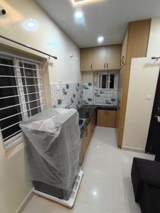 Kitchen Image of 200 Sq.ft 1 BHK Apartment / Flat for rent in Kondapur Hyderabad for Rs. 27500