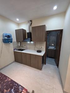 Kitchen Image of 400 Sq.ft 1 RK Builder Floor for rent in Rajouri Garden New Delhi for Rs. 15000