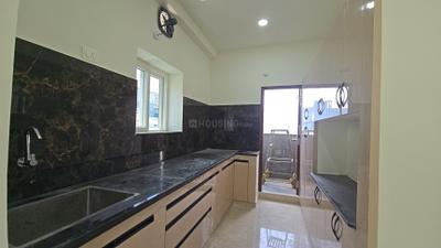 Kitchen Image of 730 Sq.ft 1 BHK Apartment / Flat for rent in Kondapur Hyderabad for Rs. 26500