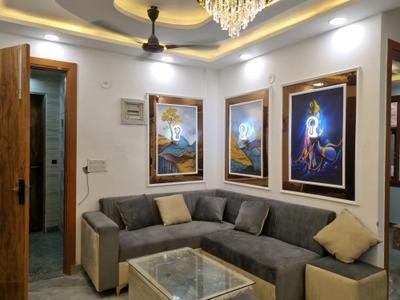 Living Room Image of 564 Sq.ft 2 BHK Apartment / Flat for rent in Dwarka Mor New Delhi for Rs. 24000