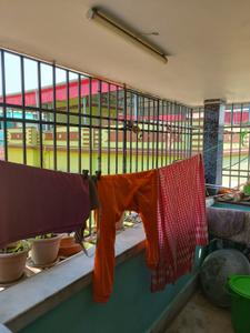 Balcony Image of 1150 Sq.ft 3 BHK Apartment / Flat for sale in Barrackpore Kolkata for Rs. 3200000