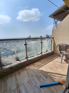 Balcony Image of 1500 Sq.ft 3 BHK Apartment / Flat for rent in Proviso Sai Proviso Aashlesha, Kopar Khairane Navi Mumbai for Rs. 85000