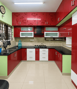 Kitchen Image of 1075 Sq.ft 2 BHK Apartment / Flat for rent in Mahaveer Orchids, Choodasandra Bengaluru for Rs. 33000