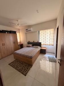 Bedroom Image of 1929 Sq.ft 3 BHK Apartment / Flat for rent in Adani Archway, Gota Ahmedabad for Rs. 55000