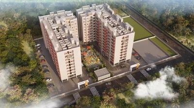 Image of 829 Sq.ft 2 BHK Apartment / Flat for sale in Shree Vrundavan Park, Baramati, Pune for Rs. 1850000