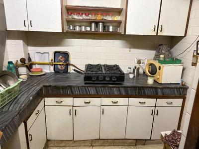 Kitchen Image of 900 Sq.ft 2 BHK Builder Floor for rent in Lajpat Nagar New Delhi for Rs. 48000