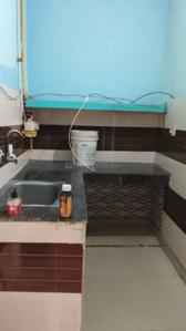 Kitchen Image of 550 Sq.ft 1 BHK Apartment / Flat for rent in Himgiri Enclave, Burari New Delhi for Rs. 6500