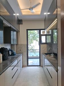 Kitchen Image of 1350 Sq.ft 3 BHK Builder Floor for rent in Paschim Vihar New Delhi for Rs. 55000