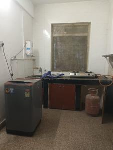 Kitchen Image of 500 Sq.ft 1 BHK Apartment / Flat for rent in Konbil Codename AER, Mundhwa Pune for Rs. 23000
