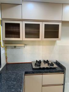 Kitchen Image of 910 Sq.ft 2 BHK Apartment / Flat for rent in Shree Savali, Thane West Thane for Rs. 30000