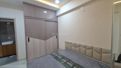 Bedroom Image of 2000 Sq.ft 3 BHK Apartment / Flat for rent in Ratnam Aurum, Vaishno Devi Circle Ahmedabad for Rs. 32000