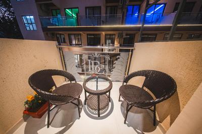 Balcony Image of 500 Sq.ft 1 RK Apartment / Flat for sale in Candolim Goa for Rs. 7450000