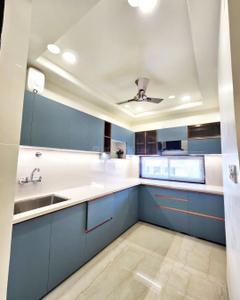 Kitchen Image of 1471 Sq.ft 3 BHK Apartment / Flat for rent in Nilamber Bellissimo III, Bhayli Vadodara for Rs. 85000