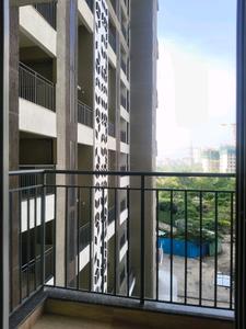 Bedroom Two Image of 850 Sq.ft 2 BHK Apartment / Flat for rent in Godrej Hill Retreat, Mahalunge Pune for Rs. 25999