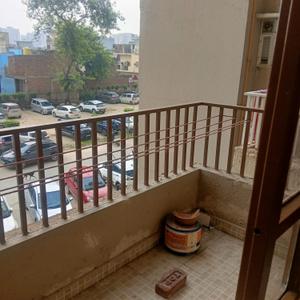 Balcony Image of 750 Sq.ft 3 BHK Apartment / Flat for rent in Vashisth Heights, Sector 87 Faridabad for Rs. 18000
