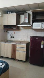 Kitchen Image of 440 Sq.ft 1 RK Apartment / Flat for rent in Supertech Ecociti, Sector 137 Noida for Rs. 20000