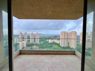 Balcony Image of 2300 Sq.ft 4 BHK Apartment / Flat for sale in Thane West Thane for Rs. 75000000