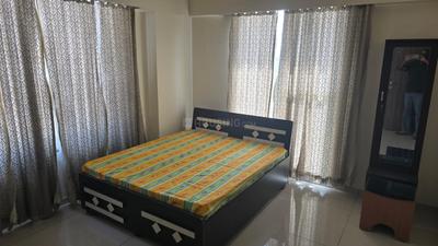 Bedroom Image of 1460 Sq.ft 3 BHK Apartment / Flat for rent in Shree Red Coral Hamptons, New Gotri Vadodara for Rs. 40000