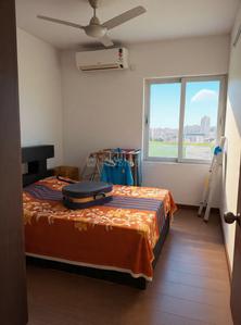 Bedroom Image of 1850 Sq.ft 3 BHK Apartment / Flat for rent in Pumpwell Mangalore for Rs. 50000
