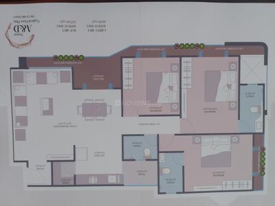 Image of 1019 Sq.ft 3 BHK Apartment / Flat for sale in DNG Noble Sky, New Gotri, Vadodara for Rs. 7000000