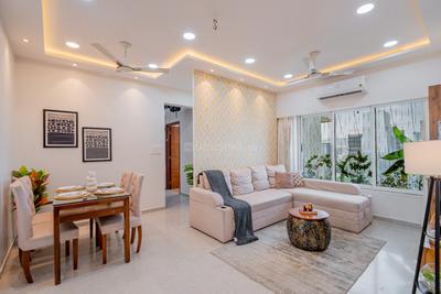Living Room Image of 780 Sq.ft 2 BHK Apartment / Flat for sale in Romell Aether Tower B2, Goregaon East Mumbai for Rs. 28350000