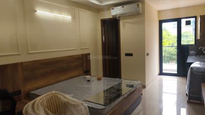 Bedroom Image of 600 Sq.ft 1 RK Builder Floor for rent in DLF Phase 3 Gurgaon for Rs. 25000