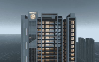 Image of 648 Sq.ft 1 BHK Apartment / Flat for sale in Veer Hills, Thane West, Thane for Rs. 10500000
