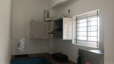 Kitchen Image of 750 Sq.ft 1 BHK Apartment / Flat for rent in Thanisandra Bengaluru for Rs. 27000