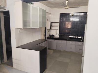 Kitchen Image of 1200 Sq.ft 2 BHK Apartment / Flat for rent in Vraj Vihar Apartment, Jodhpur Ahmedabad for Rs. 28000