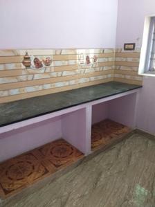 Kitchen Image of 550 Sq.ft 1 BHK Independent House for rent in Thirumullaivoyal Chennai for Rs. 7200