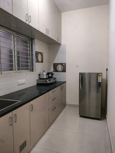 Kitchen Image of 550 Sq.ft 1 BHK Builder Floor for rent in Munnekollal Bengaluru for Rs. 22000