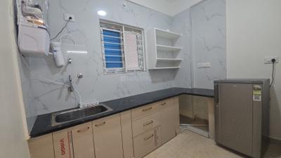 Kitchen Image of 850 Sq.ft 1 BHK Apartment / Flat for rent in BTM Layout 2nd Stage Bengaluru for Rs. 28000