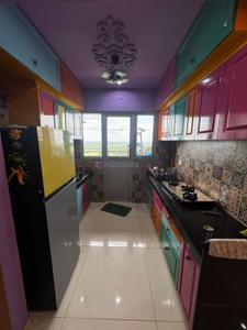 Kitchen Image of 1215 Sq.ft 2 BHK Apartment / Flat for rent in Adani Aster Phase 1, Vaishno Devi Circle Ahmedabad for Rs. 55000