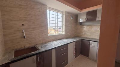 Kitchen Image of 567 Sq.ft 1 BHK Apartment / Flat for rent in Mahadevapura Bengaluru for Rs. 22000