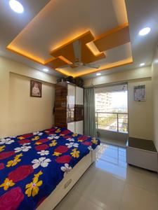 Bedroom Image of 1100 Sq.ft 2 BHK Apartment / Flat for sale in New Millenium Paradise, Kalamboli Navi Mumbai for Rs. 9500000