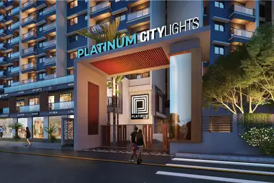 Image of 950 Sq.ft 3 BHK Apartment / Flat for sale in Global Platinum City Light, Moshi, Pune for Rs. 7100000