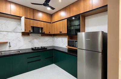 Kitchen Image of Prasanna Panache Apartment - Marunji Village in Tathawade, Pune