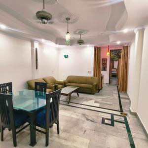 Hall Image of 1000 Sq.ft 2 BHK Builder Floor for rent in Lajpat Nagar New Delhi for Rs. 46500