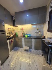 Kitchen Image of 900 Sq.ft 3 BHK Builder Floor for sale in Mahavir Enclave New Delhi for Rs. 8200000