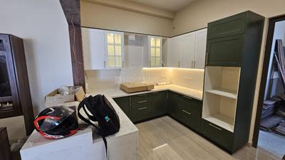 Kitchen Image of 1450 Sq.ft 3 BHK Apartment / Flat for sale in Manish Nagar Nagpur for Rs. 7500000