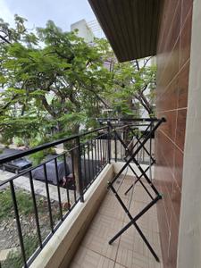 Balcony Image of 1200 Sq.ft 2 BHK Apartment / Flat for rent in Halasuru Bengaluru for Rs. 70000