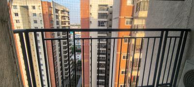 Balcony Image of 500 Sq.ft 1 BHK Apartment / Flat for rent in Prestige Bella Vista, Iyyappanthangal Chennai for Rs. 35000