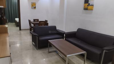 Living Room Image of 1200 Sq.ft 4 BHK Builder Floor for rent in DLF The Grove, DLF Phase 5 Gurgaon for Rs. 135000