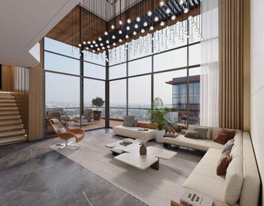 Balcony Image of 2062 Sq.ft 3 BHK Apartment / Flat for sale in Pal Surat for Rs. 10100000